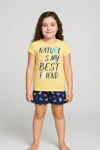 Kasjana talian Fashion Piżama dla dziecka - czerwony/druk czerwony