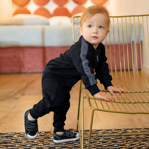 Magic Ewa Klucze Dres dla chłopca, komplet - czarny 