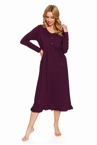 Koszula Nocna 7318 Doctor Nap - burgundy