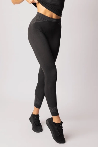 Breeze legginsy damskie Spaio black/grey