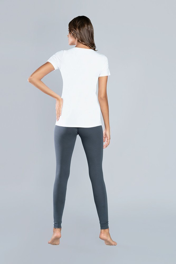 Ibiza Koszulka Damska krótki rękaw Italian Fashion - biały