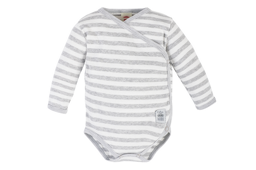 "Greco" Makoma Body dzidziuś z długim rękawem szary