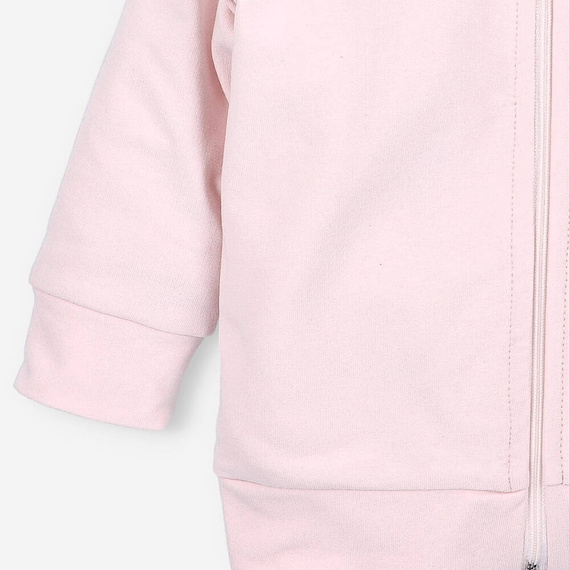 Jelonki Bluza dresowa z bawełny organicznej Nini różowy