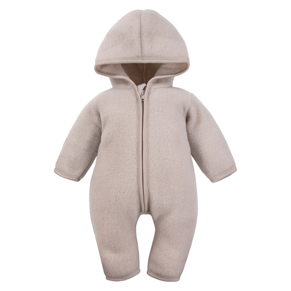 Mellow Eevi Pajac z kapturem - różowy