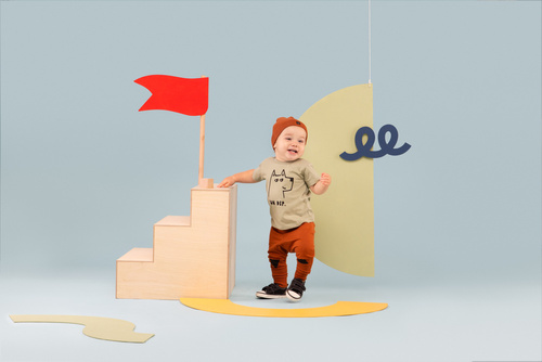 Olivier Pinokio Bluzka dla chłopca z krótkim rękawem - zielony