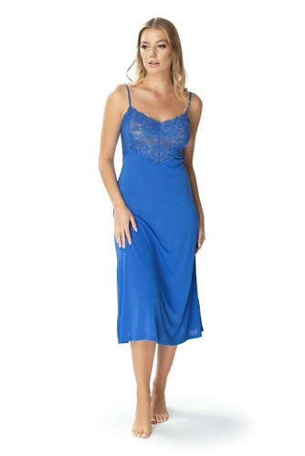 6125 Flamenco koszula nocna damska Mewa szafirowy