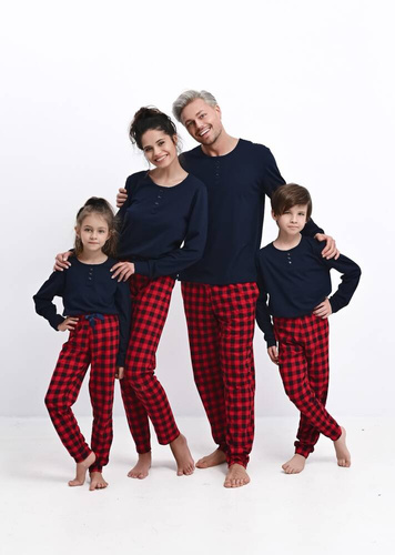 Louie Kids Sensis Piżama dziecięca -granatowy