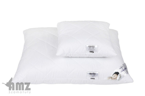 Poduszka antyalergiczna pikowana AMZ biały