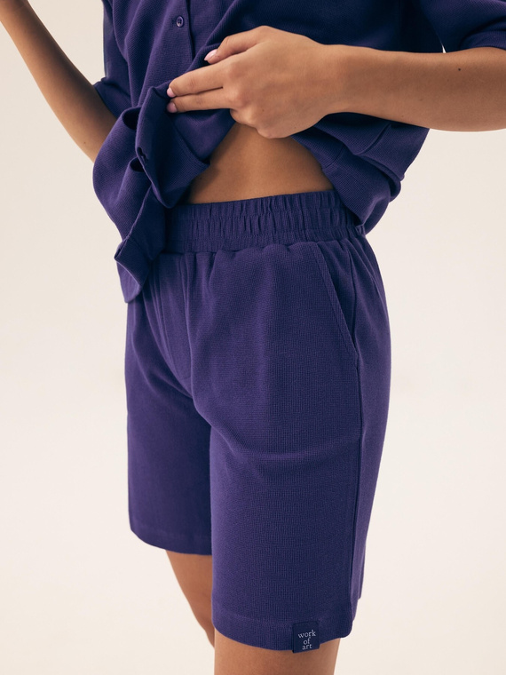 43348 Nilsa Piżama Damska Henderson -niebieski