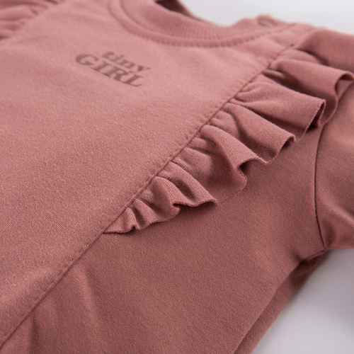 Daisy Eevi Bluza dziewczęca - ciemny róż