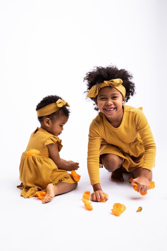 Opaska 176064 Michalina Nicol - musztardowy