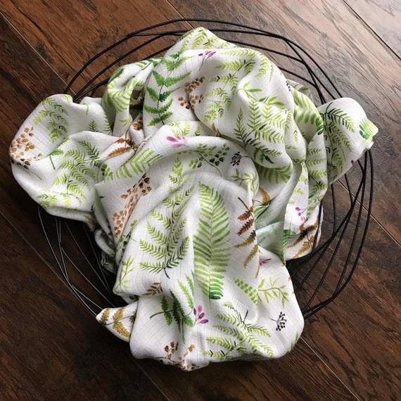 Pieluszki 100% Bamboo muślin Sawanna Makaszka