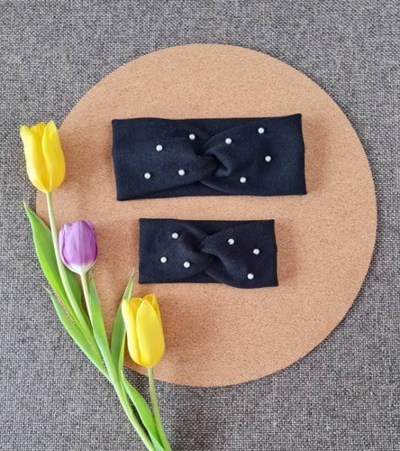 Marija Opaska dla dziewczynki 16DC - czarny