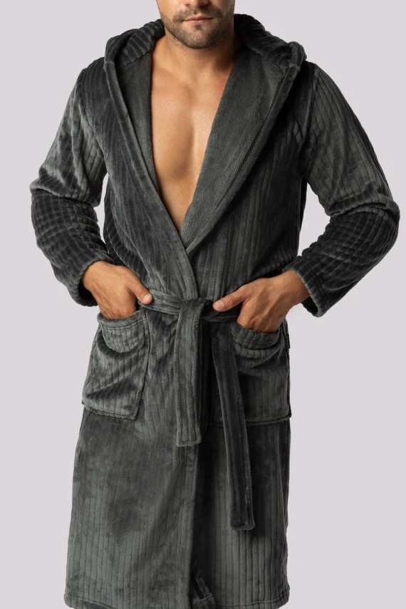 Felix szlafrok męski Envie dark shadow