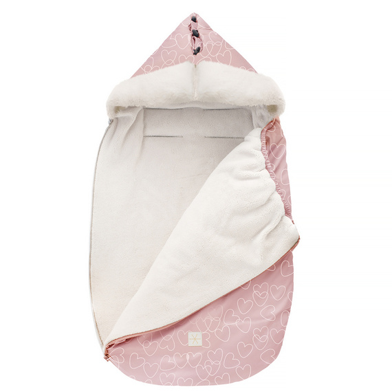 Winter Pinokio Śpiworek do fotelika - róż