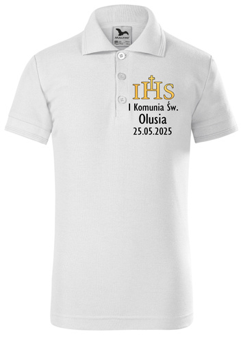 "Wilki" Moocha Koszulka dziecięca biały