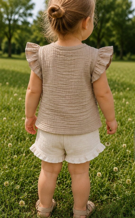 BI003 Mamatti Bluzka dziewczęca - jasny różowy