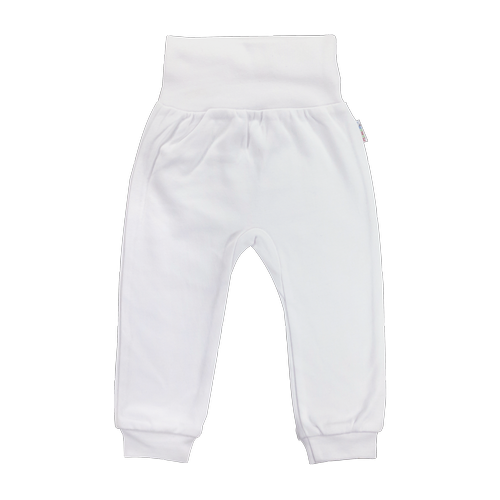 SPB002 Basic Mamatti Spodnie niemowlęce - biały