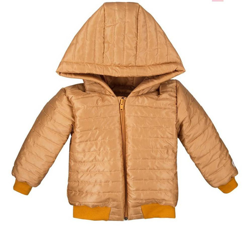 Kurtka "SIMPLY COMFY" z kapturem pikowana Ewa Klucze - bordo