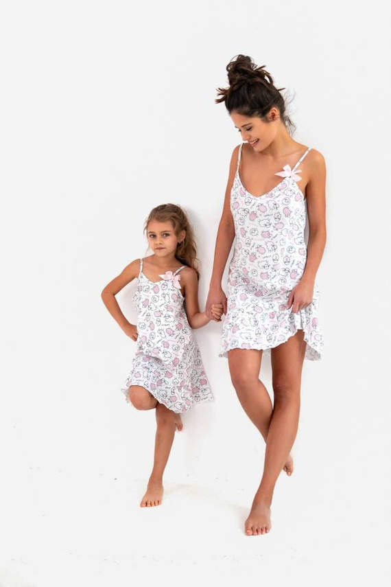 Sensis Sheena Kids Koszula dziewczęca -owieczki