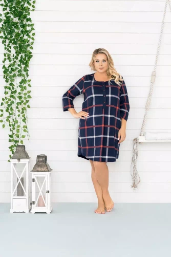 Izera koszula damska i do karmienia 3/4 rękaw Italian Fashion - druk