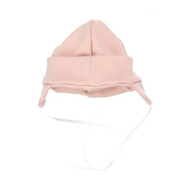 Martex czapeczka z uszkami niemowlęca pudrowy róż