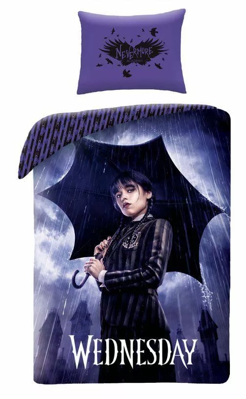Wednesday Pościel bawełniana Kids 12 Halantex – 100% bawełna, zamek błyskawiczny, gramatura 115 g/m²