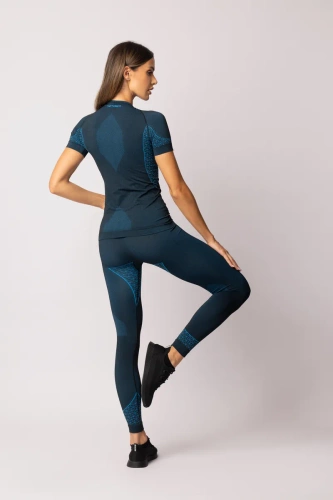 Breeze legginsy damskie Spaio black/blue