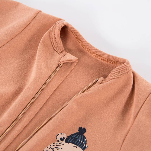 Jump Eevi Pajac ze stópkami - beżowy