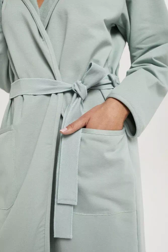 Karina Szlafrok damski Italian Fashion - miętowy