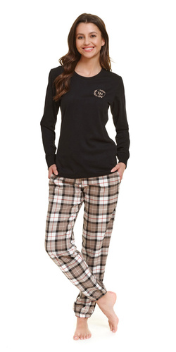 5202 "DN" Piżama Damska Doctor Nap - black