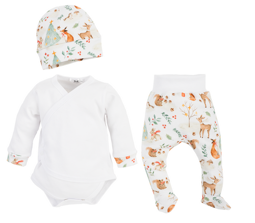 Komplet niemowlęcy 3319 Christmas Animals Universal