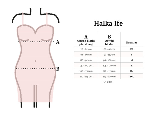Ife Halka satynowa koszulka damska DKaren - czarna