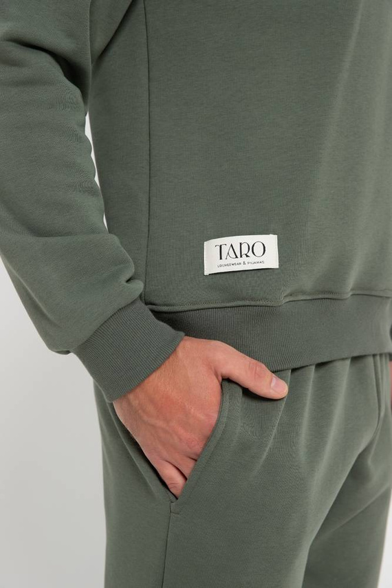 3068 Scott Komplet dresowy męski Taro- zielony