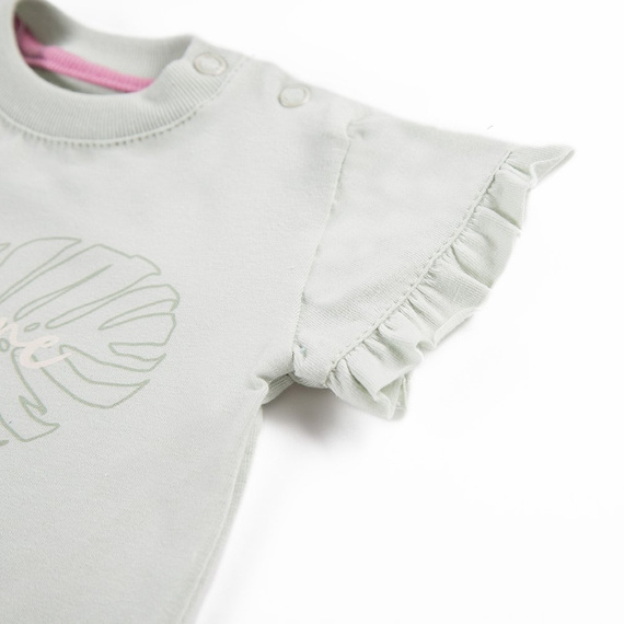 Nature Ewa Klucze T-shirt dla dziewczynki - zielony