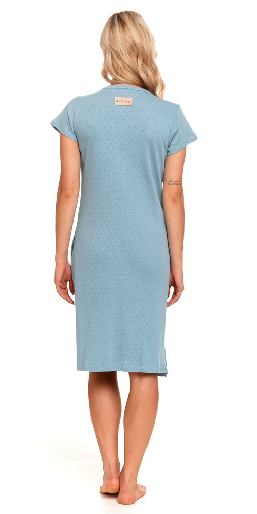 Koszula Nocna 4444 Doctor Nap - satin blue