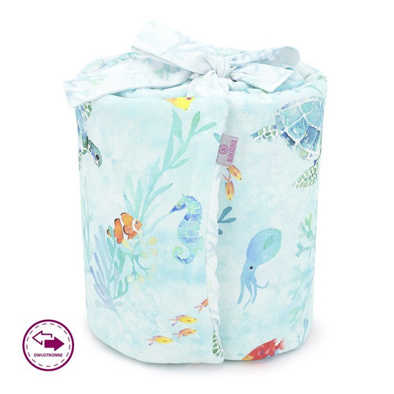 Ochraniacz na szczebelki do łóżeczka Na Sygnale - Makaszka