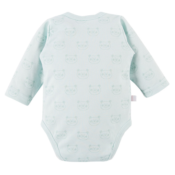 Big Bear Eevi Body z długim rękawem rozpinane - miętowy