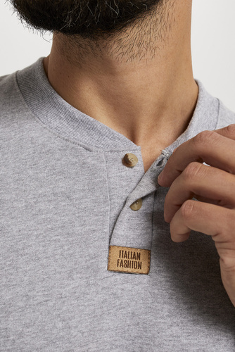 Lider Komplet dresowy dł. rękaw, dł. spodnie Italian Fashion - melanż