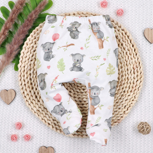 ABN-5642 Nini Półśpiochy Niemowlęce Słodka Koala 100% Bawełna Organiczna – PL