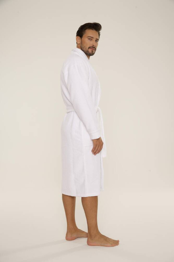 735 Manuele szlafrok męski De Lafense - biały