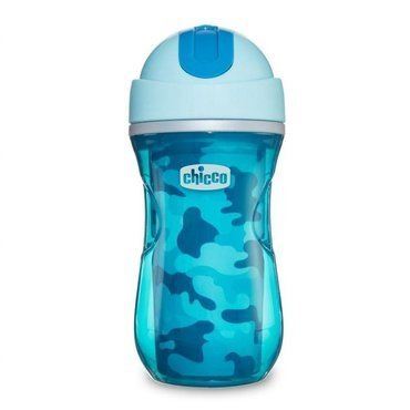 Termiczny kubek z silikonową rurką 266 ml  14m+ Chicco