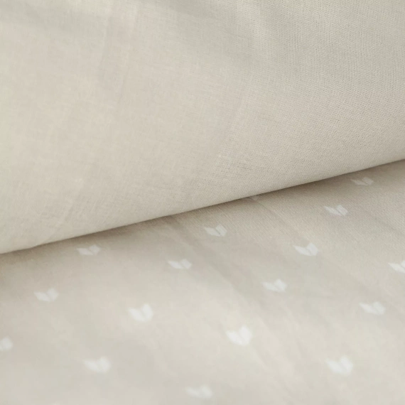 Luke Pościel świąteczna Eurofirany beżowy – bawełna ranforce, dwustronna