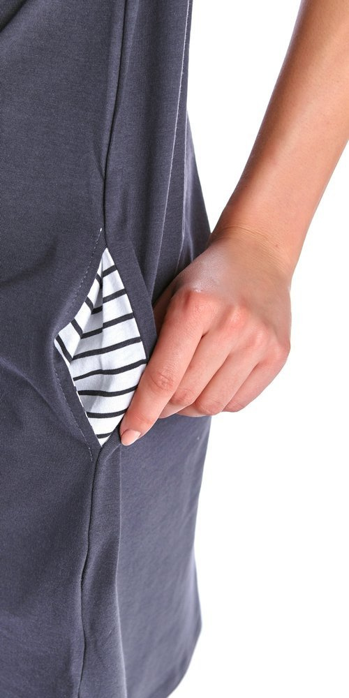 Koszula Nocna TCB.9992 Doctor Nap - graphite