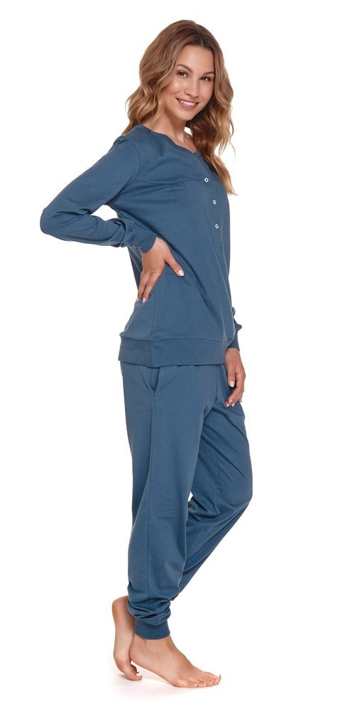 4349 Piżama Damska Doctor Nap - deep blue