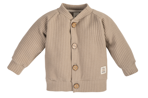 "Natural Waffel" Makoma Bluza sage