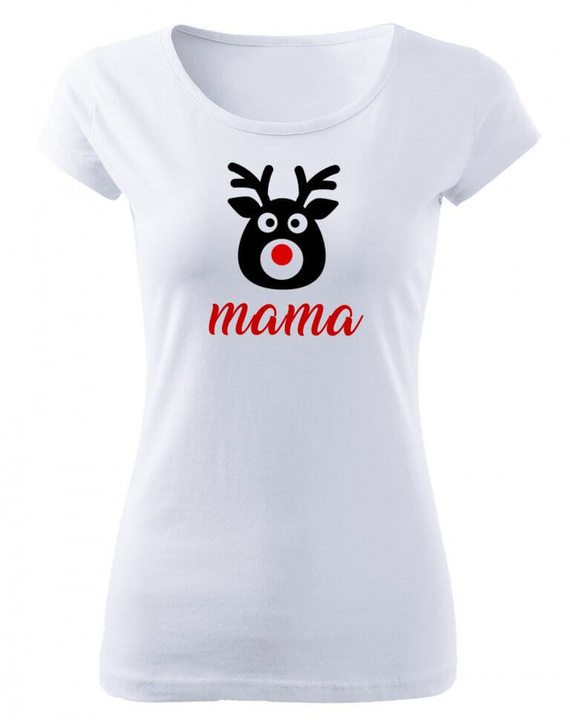 "MAMA TATA SYN RENIFERY" Moocha zestaw koszulek świątecznych