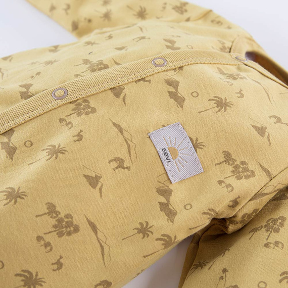 Sahara Eevi Pajac ze stópkami - żółty