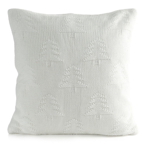 Chp 86a Poszewka świąteczna choinki Eurofirany biały