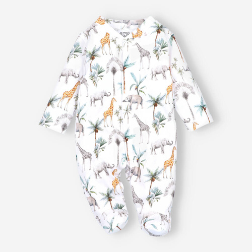 Safari Adventure Pajacyk z bawełny organicznej Nini